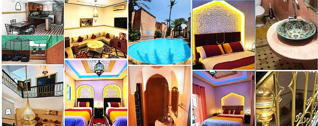 Quarya Assiyahia - Riad Camilia- Maison Entiere Avec Piscine Марракеш Экстерьер фото